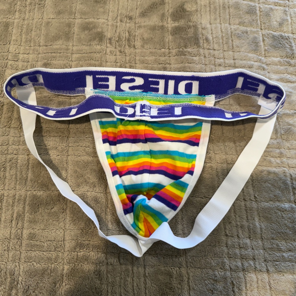 Diesel Striped Jockstrap size small - Picture 2 of 2
